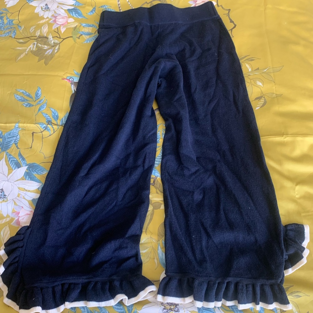 Club Monaco blue wide leg pants size medium